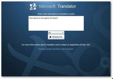 Đối thủ mới của Google Translate - Microsoft Translator
